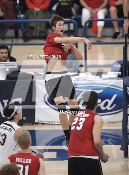 Thumbnail 2 in San Gabriel Academy vs. Murrieta Valley (CIF-SS D4 Final) photogallery.
