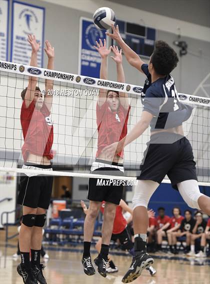 Thumbnail 1 in San Gabriel Academy vs. Murrieta Valley (CIF-SS D4 Final) photogallery.