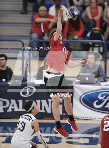 Thumbnail 3 in San Gabriel Academy vs. Murrieta Valley (CIF-SS D4 Final) photogallery.