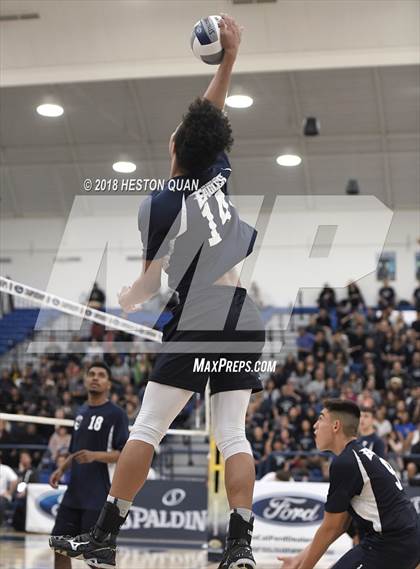 Thumbnail 2 in San Gabriel Academy vs. Murrieta Valley (CIF-SS D4 Final) photogallery.