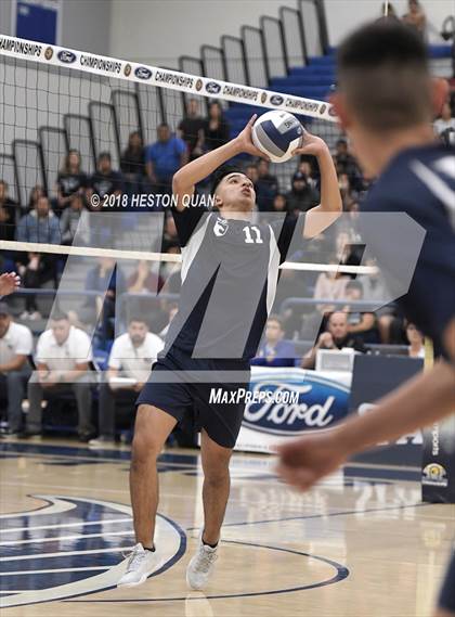 Thumbnail 2 in San Gabriel Academy vs. Murrieta Valley (CIF-SS D4 Final) photogallery.