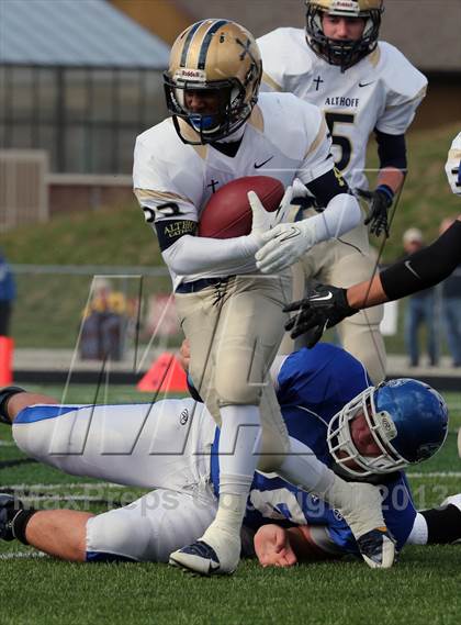 Thumbnail 3 in Althoff @ Columbia (IHSA 4A 1st Round Playoff)  photogallery.