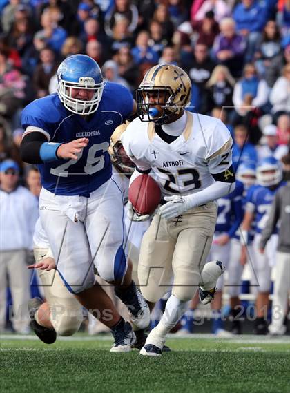 Thumbnail 3 in Althoff @ Columbia (IHSA 4A 1st Round Playoff)  photogallery.