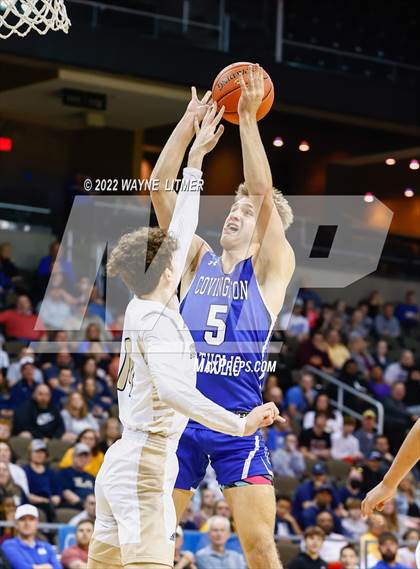Thumbnail 2 in Covington Catholic vs Lloyd (9th Region Semifinal) photogallery.