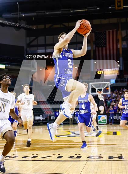 Thumbnail 3 in Covington Catholic vs Lloyd (9th Region Semifinal) photogallery.