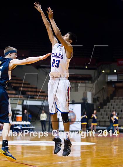 Thumbnail 2 in Immanuel vs Kern Valley (CIF CS D5 Final) photogallery.