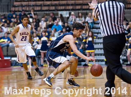 Thumbnail 2 in Immanuel vs Kern Valley (CIF CS D5 Final) photogallery.