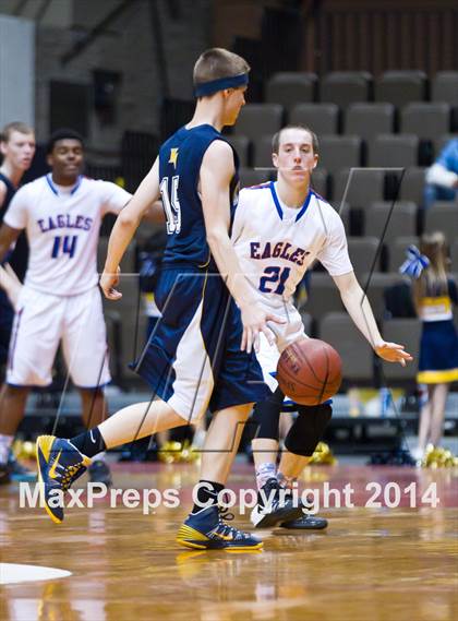 Thumbnail 2 in Immanuel vs Kern Valley (CIF CS D5 Final) photogallery.