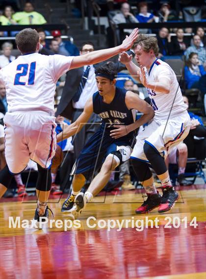 Thumbnail 3 in Immanuel vs Kern Valley (CIF CS D5 Final) photogallery.