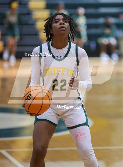 Thumbnail 3 in Griffin vs Harris County (Region 2AAAAA Girls Semi-Final) photogallery.