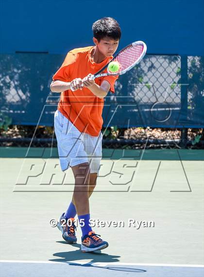 Thumbnail 3 in NYSPHSAA Tennis Championships (Day 2) photogallery.
