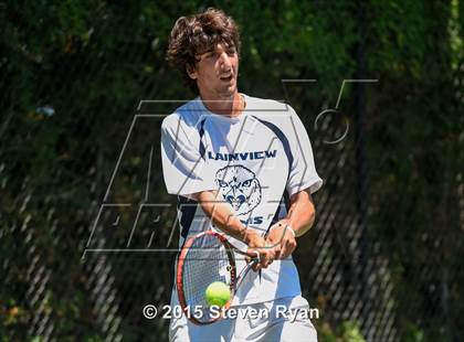Thumbnail 2 in NYSPHSAA Tennis Championships (Day 2) photogallery.