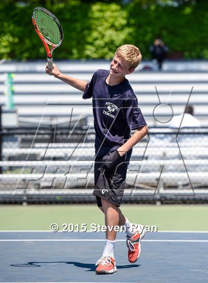 Thumbnail 3 in NYSPHSAA Tennis Championships (Day 2) photogallery.