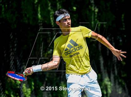 Thumbnail 1 in NYSPHSAA Tennis Championships (Day 2) photogallery.