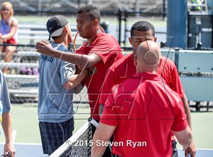 Thumbnail 1 in NYSPHSAA Tennis Championships (Day 2) photogallery.