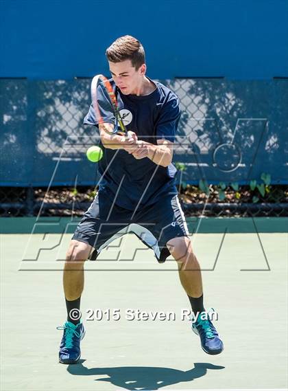 Thumbnail 2 in NYSPHSAA Tennis Championships (Day 2) photogallery.