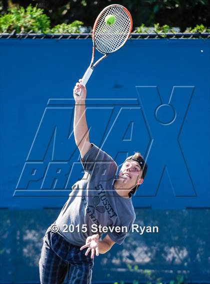 Thumbnail 2 in NYSPHSAA Tennis Championships (Day 2) photogallery.
