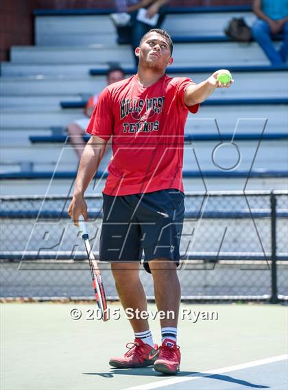 Thumbnail 3 in NYSPHSAA Tennis Championships (Day 2) photogallery.