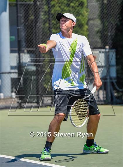 Thumbnail 1 in NYSPHSAA Tennis Championships (Day 2) photogallery.