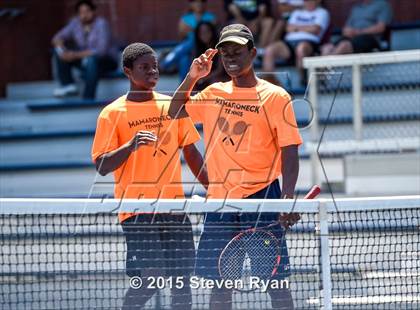 Thumbnail 1 in NYSPHSAA Tennis Championships (Day 2) photogallery.