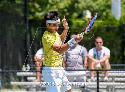 Thumbnail 2 in NYSPHSAA Tennis Championships (Day 2) photogallery.