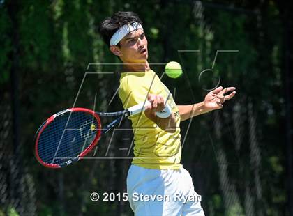 Thumbnail 2 in NYSPHSAA Tennis Championships (Day 2) photogallery.