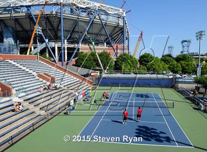 Thumbnail 2 in NYSPHSAA Tennis Championships (Day 2) photogallery.