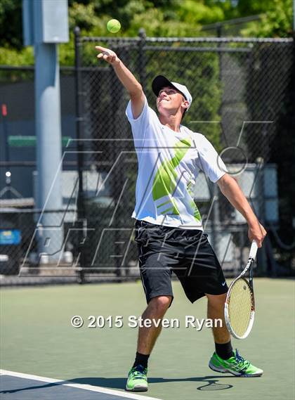 Thumbnail 2 in NYSPHSAA Tennis Championships (Day 2) photogallery.