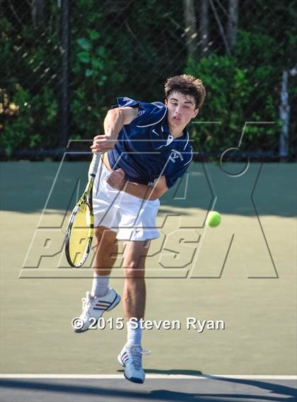 Thumbnail 3 in NYSPHSAA Tennis Championships (Day 2) photogallery.