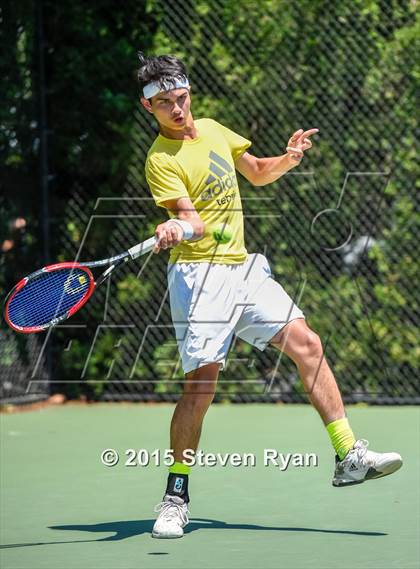 Thumbnail 3 in NYSPHSAA Tennis Championships (Day 2) photogallery.