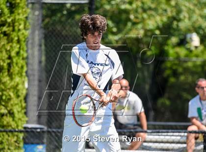 Thumbnail 3 in NYSPHSAA Tennis Championships (Day 2) photogallery.