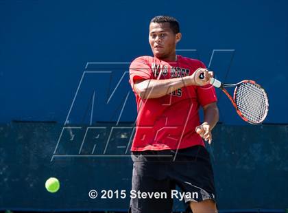Thumbnail 1 in NYSPHSAA Tennis Championships (Day 2) photogallery.