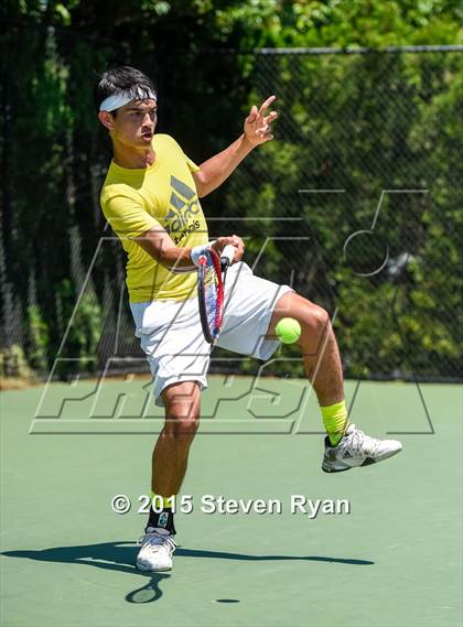 Thumbnail 1 in NYSPHSAA Tennis Championships (Day 2) photogallery.