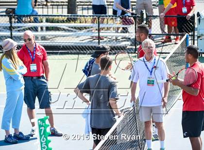 Thumbnail 2 in NYSPHSAA Tennis Championships (Day 2) photogallery.