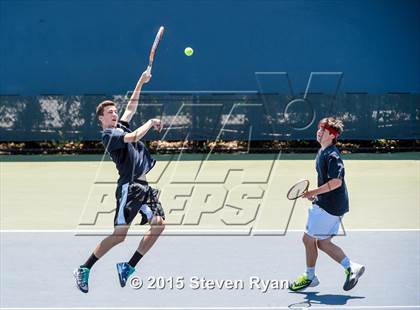 Thumbnail 1 in NYSPHSAA Tennis Championships (Day 2) photogallery.