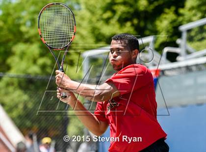 Thumbnail 1 in NYSPHSAA Tennis Championships (Day 2) photogallery.