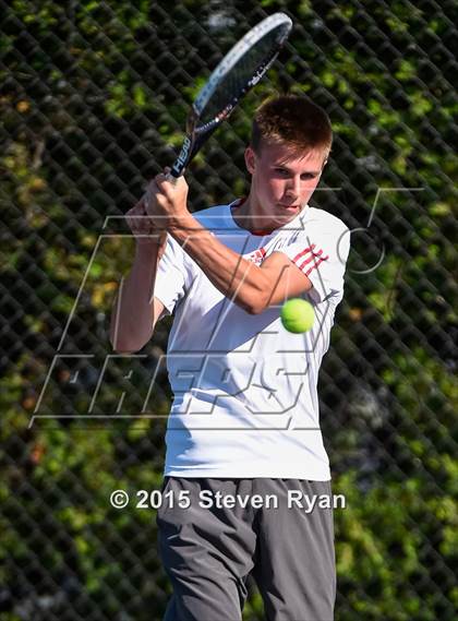 Thumbnail 1 in NYSPHSAA Tennis Championships (Day 2) photogallery.