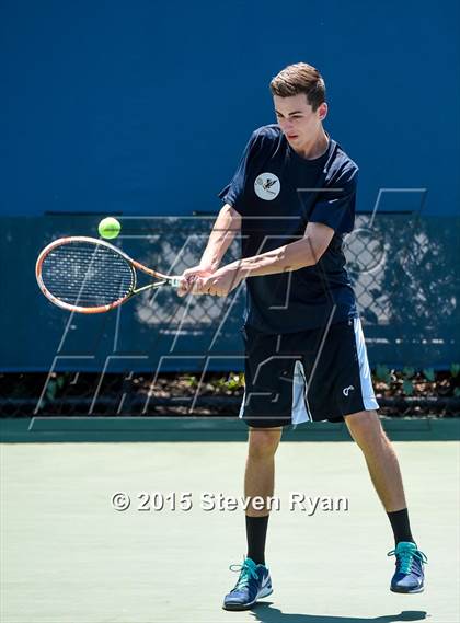 Thumbnail 2 in NYSPHSAA Tennis Championships (Day 2) photogallery.