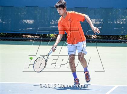 Thumbnail 1 in NYSPHSAA Tennis Championships (Day 2) photogallery.