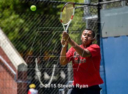 Thumbnail 3 in NYSPHSAA Tennis Championships (Day 2) photogallery.