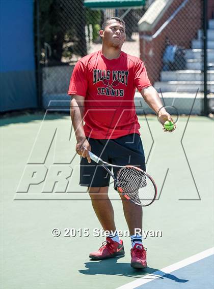 Thumbnail 1 in NYSPHSAA Tennis Championships (Day 2) photogallery.