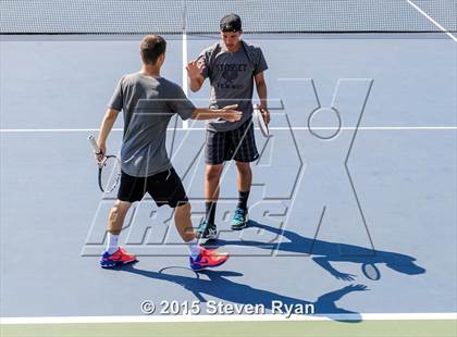 Thumbnail 2 in NYSPHSAA Tennis Championships (Day 2) photogallery.