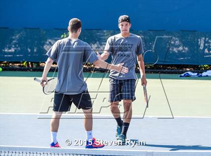 Thumbnail 2 in NYSPHSAA Tennis Championships (Day 2) photogallery.
