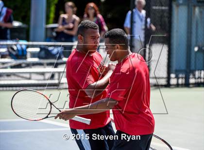 Thumbnail 3 in NYSPHSAA Tennis Championships (Day 2) photogallery.