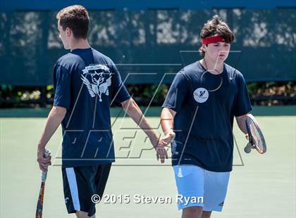 Thumbnail 3 in NYSPHSAA Tennis Championships (Day 2) photogallery.