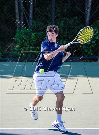 Thumbnail 3 in NYSPHSAA Tennis Championships (Day 2) photogallery.