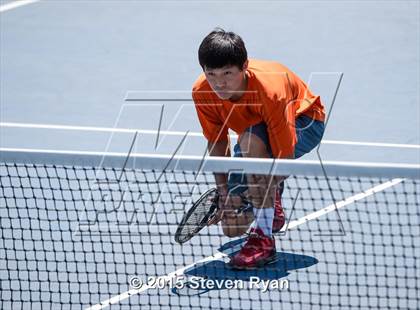 Thumbnail 1 in NYSPHSAA Tennis Championships (Day 2) photogallery.