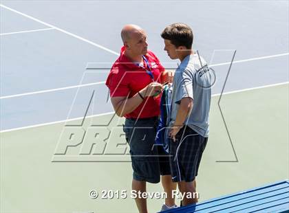 Thumbnail 2 in NYSPHSAA Tennis Championships (Day 2) photogallery.