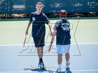 Thumbnail 2 in NYSPHSAA Tennis Championships (Day 2) photogallery.