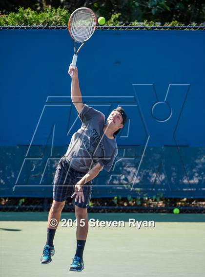 Thumbnail 2 in NYSPHSAA Tennis Championships (Day 2) photogallery.